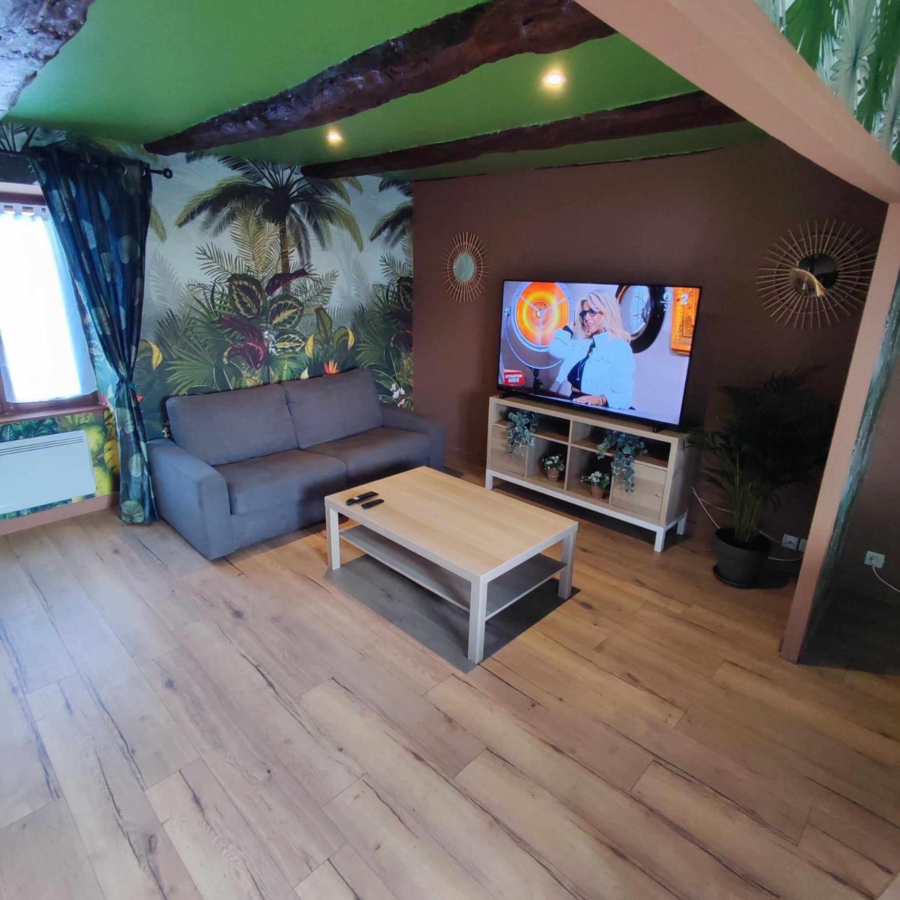 L'Evasion Jungle Apartment Saint-Pierre-de-Plesguen Ngoại thất bức ảnh