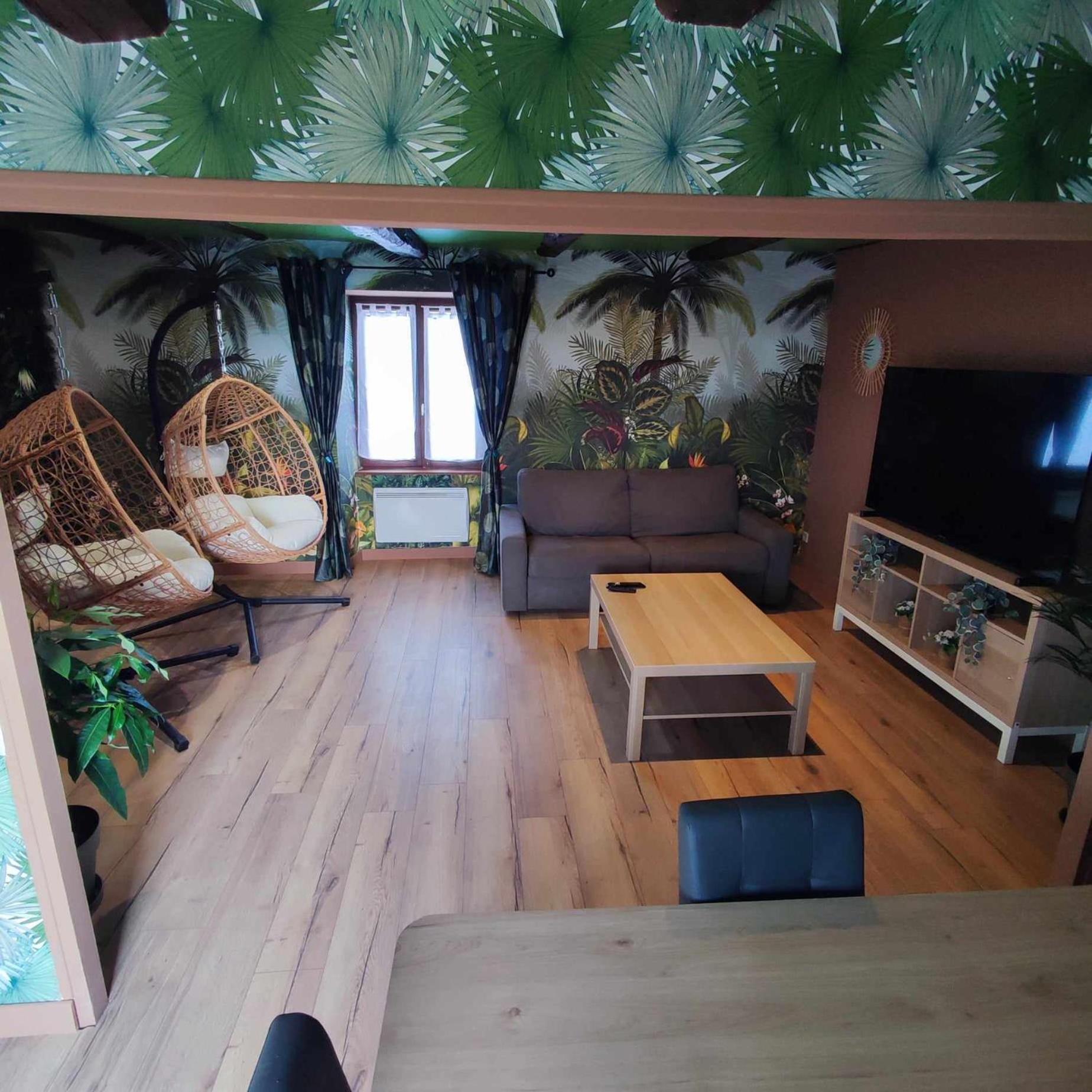 L'Evasion Jungle Apartment Saint-Pierre-de-Plesguen Ngoại thất bức ảnh
