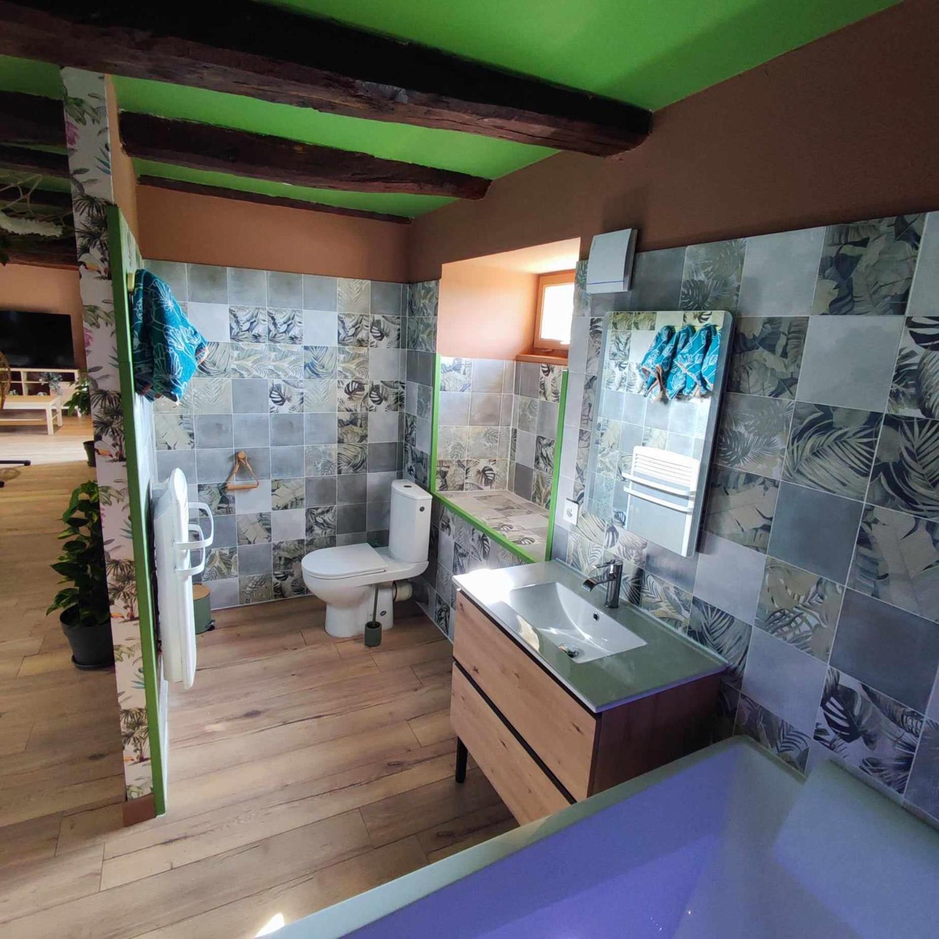 L'Evasion Jungle Apartment Saint-Pierre-de-Plesguen Ngoại thất bức ảnh
